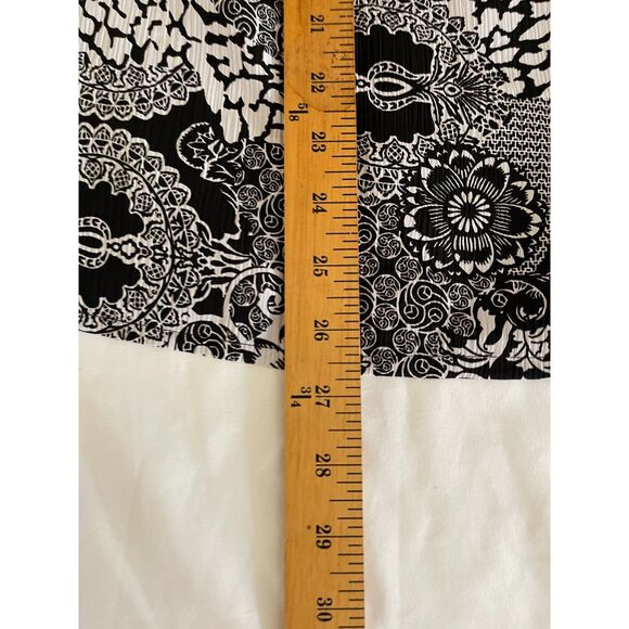 Women's GEORGE Button Front Top 2-Piece Plus Size Blouse Pretty Shirt 3X 22W - Picture 9 of 9